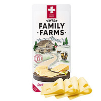 Swissmooh 瑞慕 swissmooh)大孔奶酪片原制奶酪片switzerland swiss瑞士进口100g*3