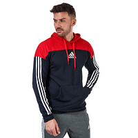 adidas 阿迪达斯 Mens 3-Stripes Colourblock Hoody