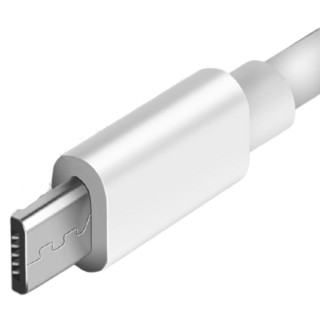 lanting 蓝廷 USB-A转Micro-B 15W 数据线 TPE 1.5m 白色
