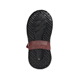 adidas 阿迪达斯 4UTURE RNR EL I 男童休闲运动鞋 EH1825 浅猩红/1号黑色/银金属 20码