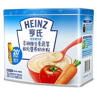 Heinz 亨氏 超金健儿优系列 米粉 2段 多种维生素蔬菜 225g