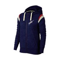 NIKE 耐克 Sportswear Gym Vintage 女子运动卫衣 AQ7875-478 蓝色 M