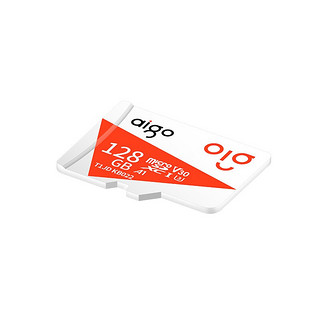 aigo 爱国者 T1JD Micro-SD存储卡 128GB（UHS-I、V30、U3、A1）