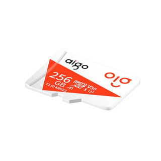  aigo/爱国者 T1JD 256GB大容量 MicroSD存储卡  256GB