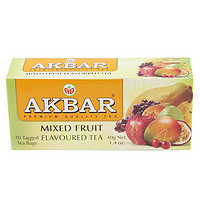 AKBAR 阿客巴 红茶 混合水果味 40g