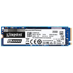 Kingston 金士顿 A2000系列 M.2接口(NVMe协议)  SSD固态硬盘 A2000 500G