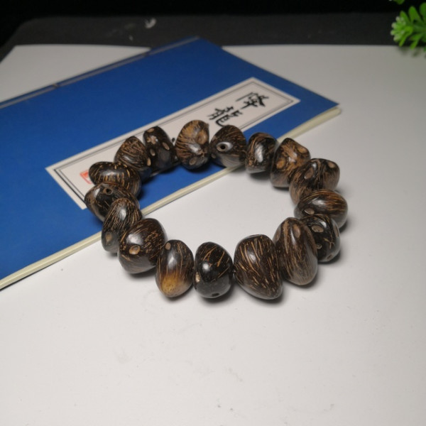 三眼金猪招财菩提子手链18mm金猪菩提子招财揽福