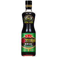 luhua 鲁花 全黑豆酱油 酱香生抽 500ml