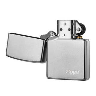 ZIPPO 之宝 经典系列 205ZL-A-000018 打火机 缎纱镀铬 商标