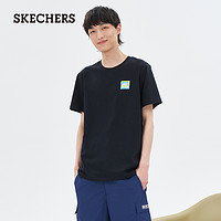 SKECHERS 斯凯奇 男士短袖T恤 L221M002