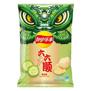 Lay's 乐事 马铃薯片 黄瓜味 75g*10袋