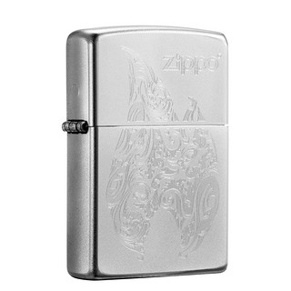 ZIPPO 之宝 经典系列 205-c-000001 打火机 缎纱镀铬 螺纹火焰