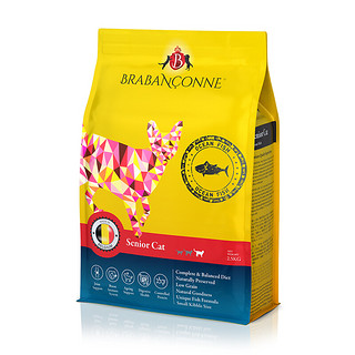 Brabanconne 爸妈宠 鱼肉米饭老猫猫粮 2.5kg