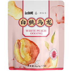 inWE 因味 白桃蜜桃乌龙茶 7包