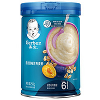 Gerber 嘉宝 米粉 国产版 2段 香蕉苹果味+燕麦西梅味+缤纷水果味 250g*3罐