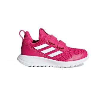 adidas 阿迪达斯 AltaRun CF K 女童休闲运动鞋 CG6895 天然洋红/亮白 36.5码