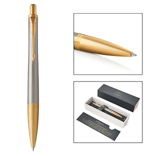 PARKER 派克 Urban都市系列 按动式圆珠笔 简影金夹 0.7mm 单支装