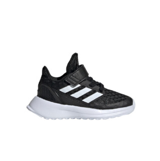 adidas 阿迪达斯 RapidaRun EL I 男童休闲运动鞋 EF9277 一号黑/白 25.5码