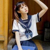 御茶家 jk制服 绍沢高 水手服短袖衬衫