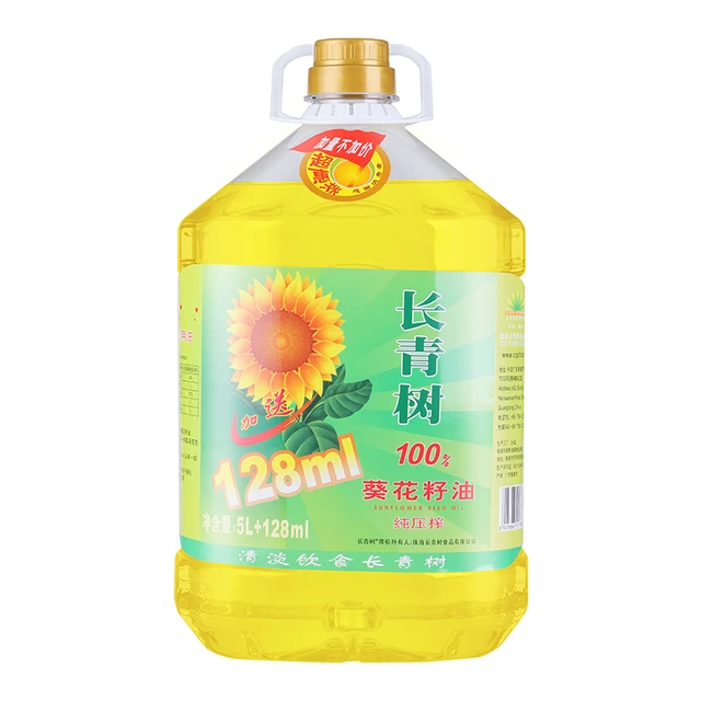 长青树 葵花籽油 5.128L