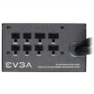 EVGA 750 BQ 铜牌（85%）半模组TX电源 750W
