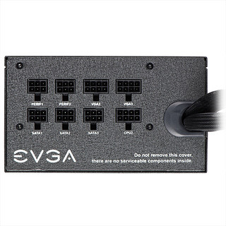 EVGA 850 BQ 铜牌（85%）半模组ATX电源 850W