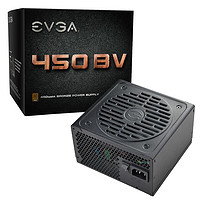 EVGA 450 BV 铜牌(85%)非模组ATX电源 450W