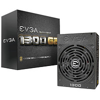 EVGA 1300 G2 金牌（90%）全模组ATX电源 1300W