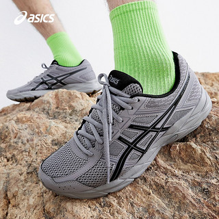 ASICS 亚瑟士 2021秋冬男鞋缓震跑鞋网面运动鞋透气跑步鞋 GEL-CONTEND 4 灰色/蓝色 46