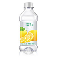 yineng 依能 蜜桃蜜柠 添加蜂蜜 果味苏打水饮料 350ml*12瓶 塑膜量贩装 蜜柠味