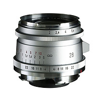 福伦达Ultron 28mm F2 Type I & II VM 二代徕卡M口广角定焦镜头 银色