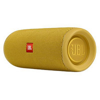 JBL 杰宝 FLIP5 2.0声道 户外 蓝牙音箱 芥末黄