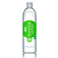 yineng 依能 青檸檬味蘇打水飲料 無糖無汽弱堿 500ml*24瓶 塑膜裝