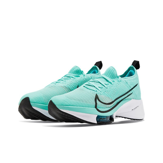 NIKE 耐克 Air Zoom Tempo Next% FK 女子跑鞋 CI9924-300 蓝绿色 36