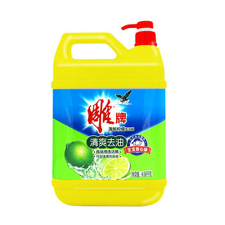 清新柠檬洗洁精4.68kg 环保无磷配方