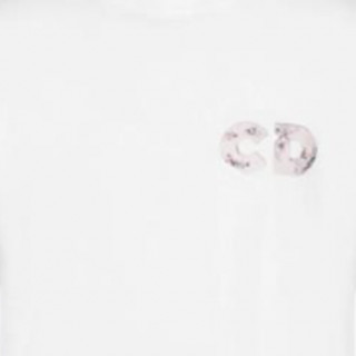 Dior 迪奥 X Daniel Arsham 男士圆领短袖T恤 023J615C0554 白色 S