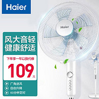 Haier 海尔 家用轻风落地扇 机械款 FSJ3510