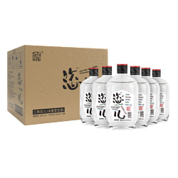 三两 恣儿42度小瓶白酒浓香白酒礼盒 粮食酒整箱 450ml*6整箱装