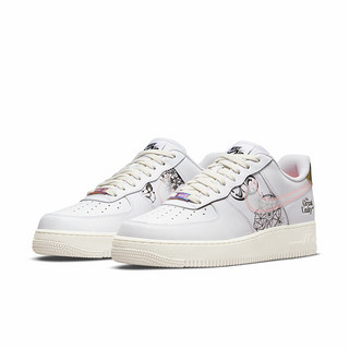 NIKE 耐克 Air Force 1 '07 Le 男子休闲运动鞋 DM5447-111 白色 40.5