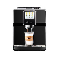 DEYI 德颐 DE-320触摸屏意式全自动咖啡机现磨豆家用商用办公室自动奶泡