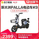 新大洲PALLA电动车 新国标48V24AH锂电池续航代步车电动自行车 K9