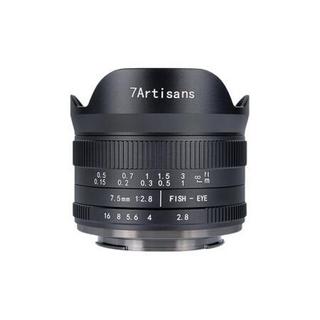 7artisans 七工匠 7.5mm F2.8 鱼眼镜头 奥林巴斯M43卡口 老款黑色