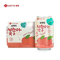 有券的上：LOTTE 乐天 预调 鸡尾酒 果酒 白桃口味 355ml*6罐