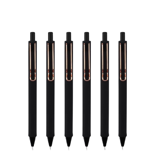 宝克 0.5mm CS双珠笔尖 1200米巨能写6支/盒 速干中性笔