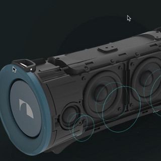 Nakamichi 那咔咪基 PUNCH 2.1声道 户外 蓝牙音箱