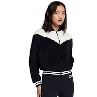 NIKE 耐克 SPORTSWEAR 女子休闲夹克 939389-010 黑/白 XXL