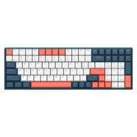 IQUNIX F96 100键 蓝牙双模机械键盘 珊瑚海 Cherry银轴 RGB