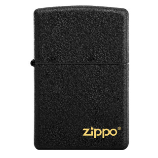 ZIPPO 之宝 经典系列 236ZL 打火机 黑裂漆 单机