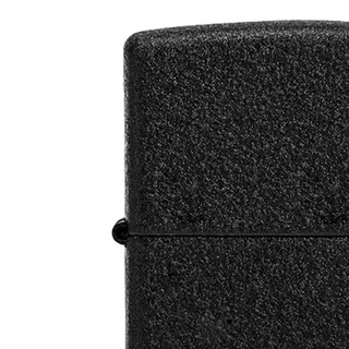 ZIPPO 之宝 经典系列 236ZL 打火机 黑裂漆 单机