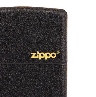 ZIPPO 之宝 经典系列 236 打火机 黑裂漆 爱情羽毛